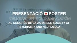 Pòster al congrés de la Japanese Society of Psychiatry and Neurology