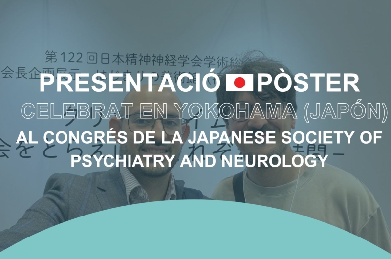 Pòster al congrés de la Japanese Society of Psychiatry and Neurology