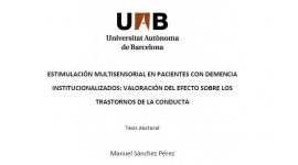Lectura de tesis doctoral: Dr. Manel Sánchez