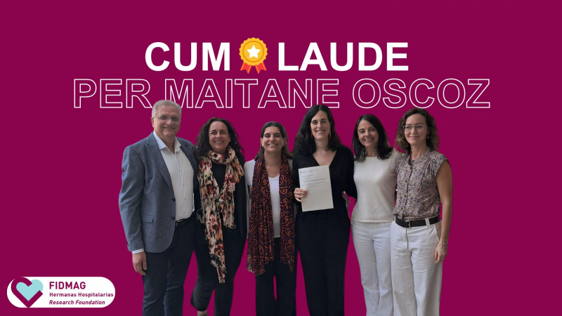 Cum laude for Maitane Oscoz for her doctoral thesis