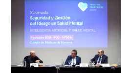 Raymond Salvador, investigador de FIDMAG, participa en la X Jornada sobre seguridad y gestión del riesgo en salud mental