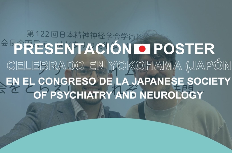 Poster en el congreso de la Japanese Society of Psychiatry and Neurology
